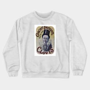 Affiche Concert Parisien CLOVIS Crewneck Sweatshirt